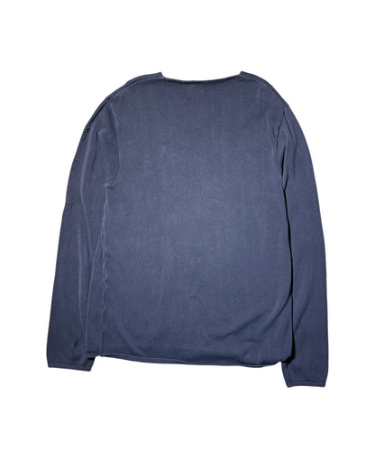 Embroidered V-Neck Knit (L)