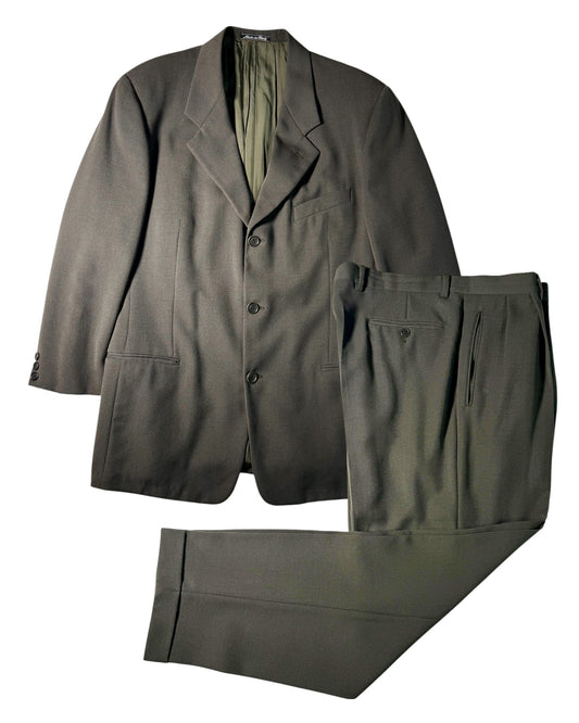 Dark Green 3-Button Suit (52)